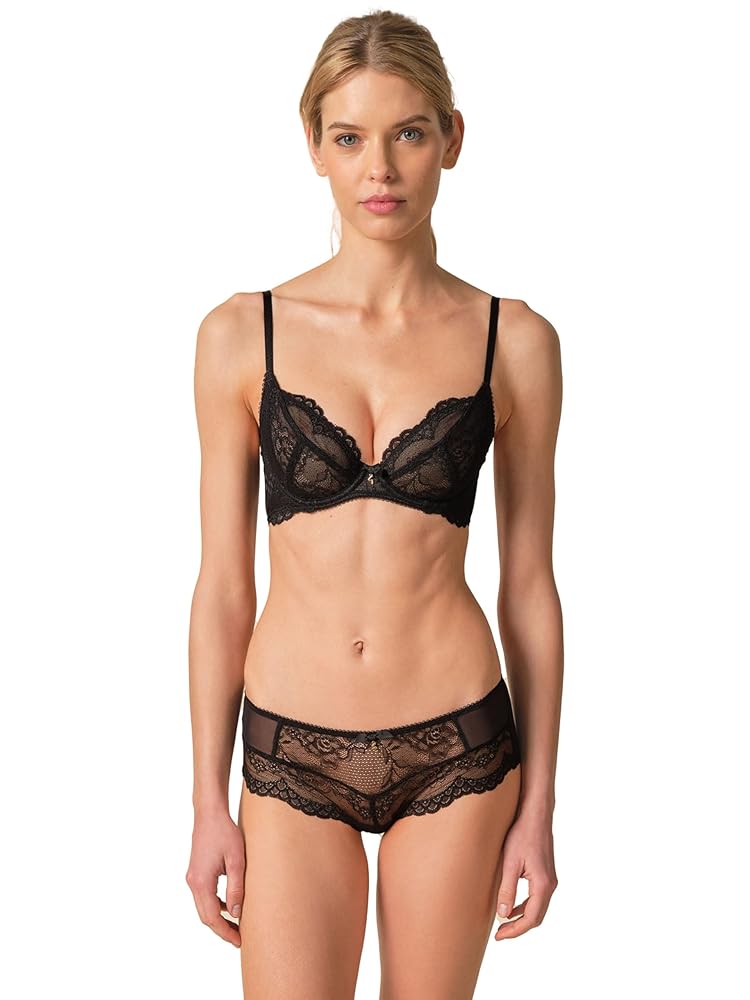 Gossard Women's Superboost Lace Suspender, Black (Black), X